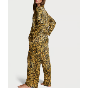 Піжама Satin Long Pajama Set New Glam Leo
