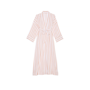 Халат Modal-Cotton Long Robe Toasted Sugar Stripes
