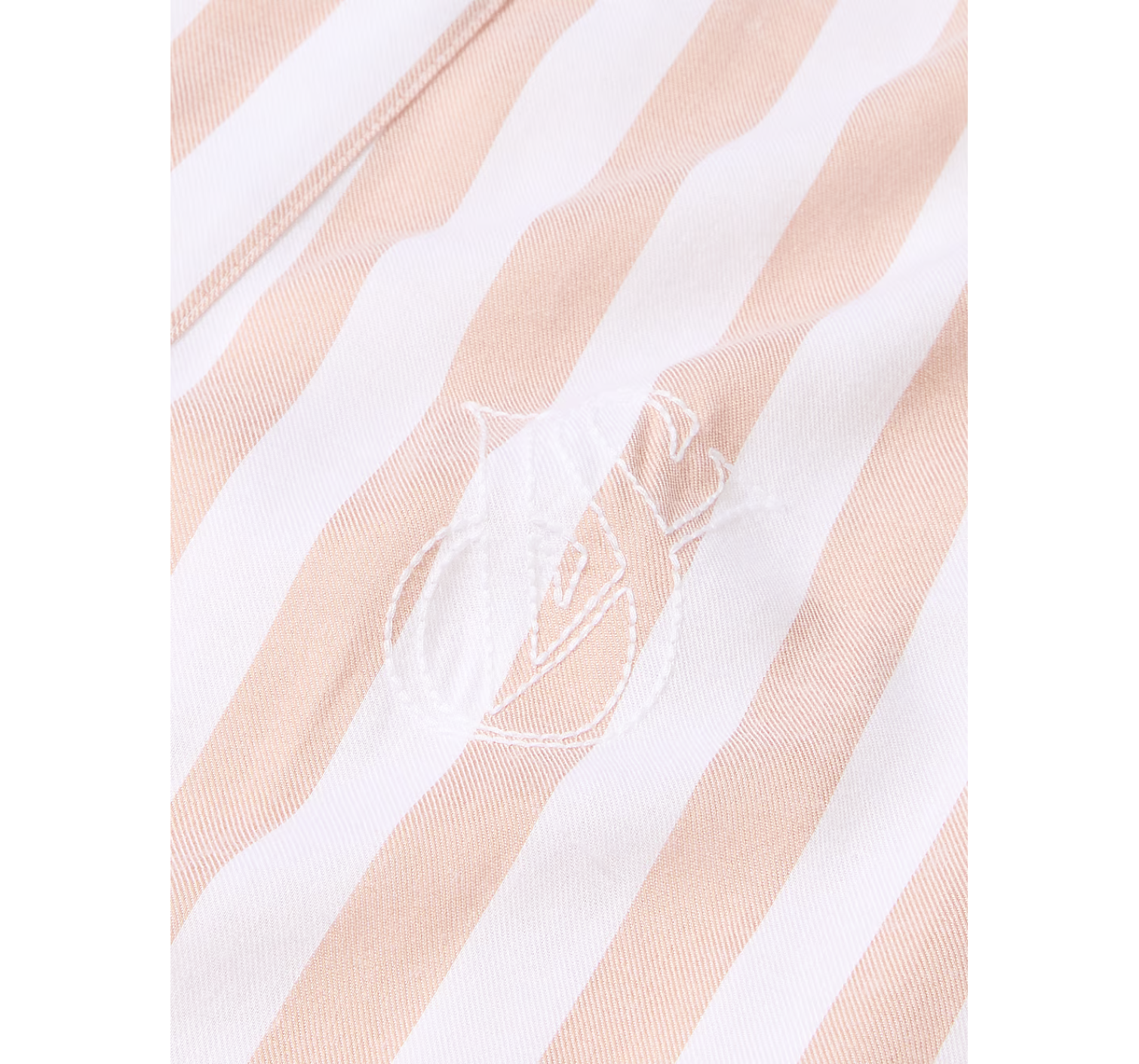 Халат Modal-Cotton Long Robe Toasted Sugar Stripes