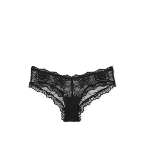 Трусики Rose Lace High-Leg Cheeky Panty Black