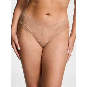 Трусики Rose Lace High-Leg Cheeky Panty Praline