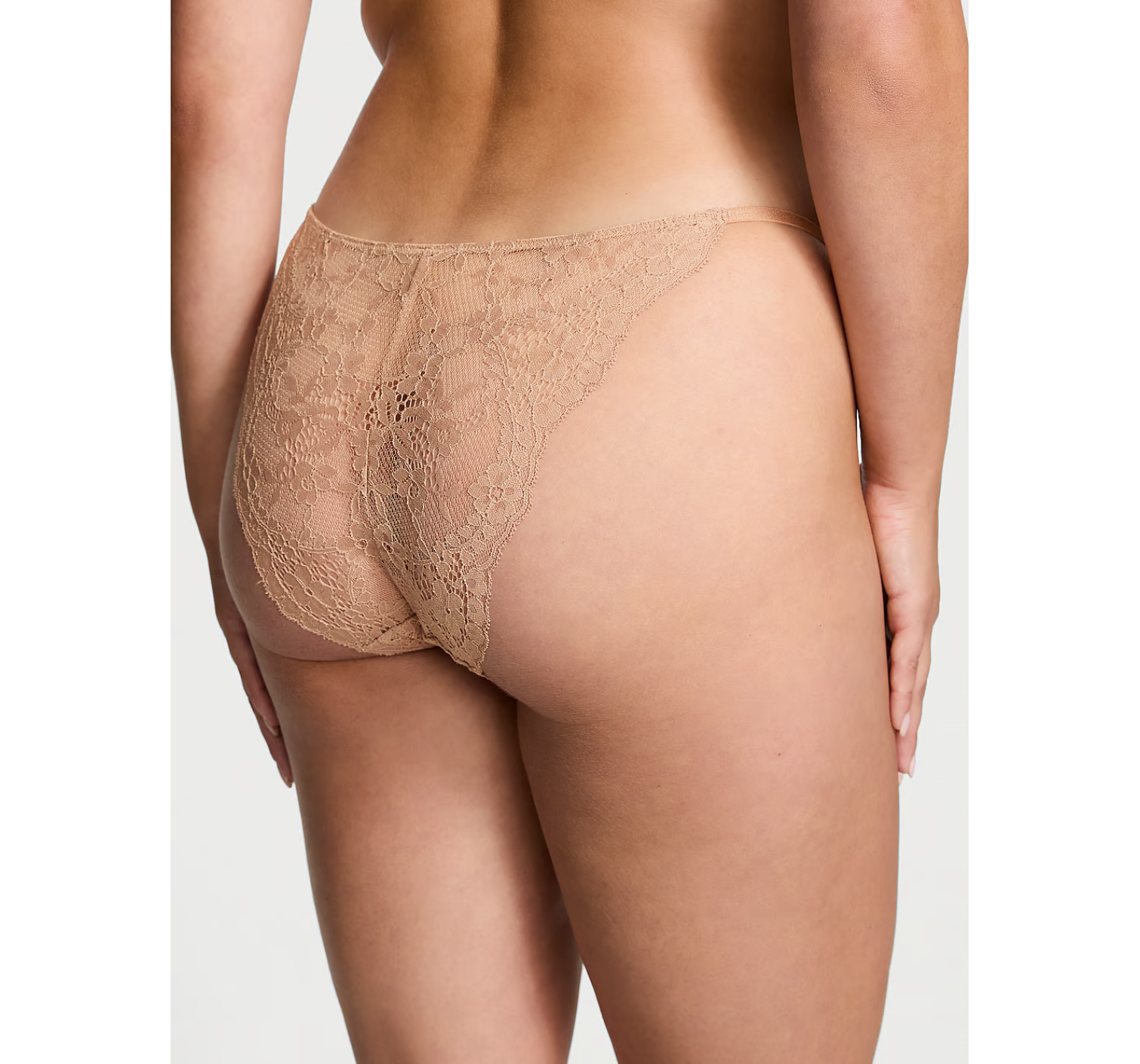 Трусики Lace Adjustable String Bikini Praline