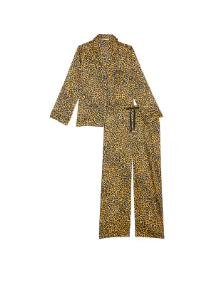 Пижама Satin Long Pajama Set New Glam Leo