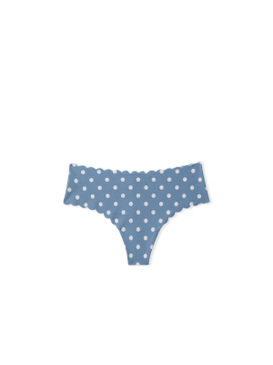 Трусики No Show Thong Panty Blue