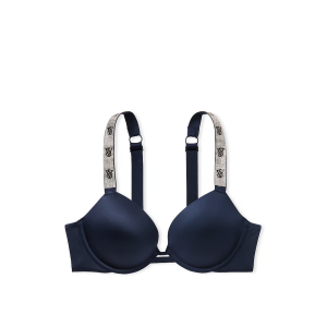Бюстгальтер Shine Strap Push-Up Bra Noir Navy