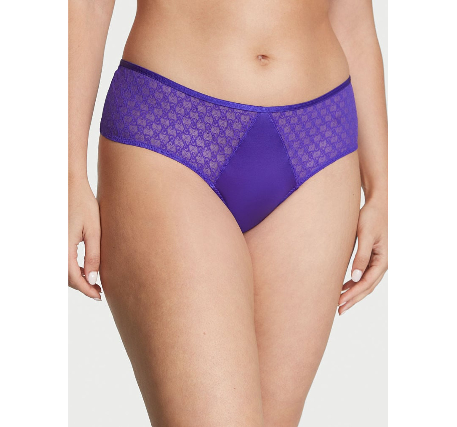 Трусики Icon Lace Cheeky Panty Purple
