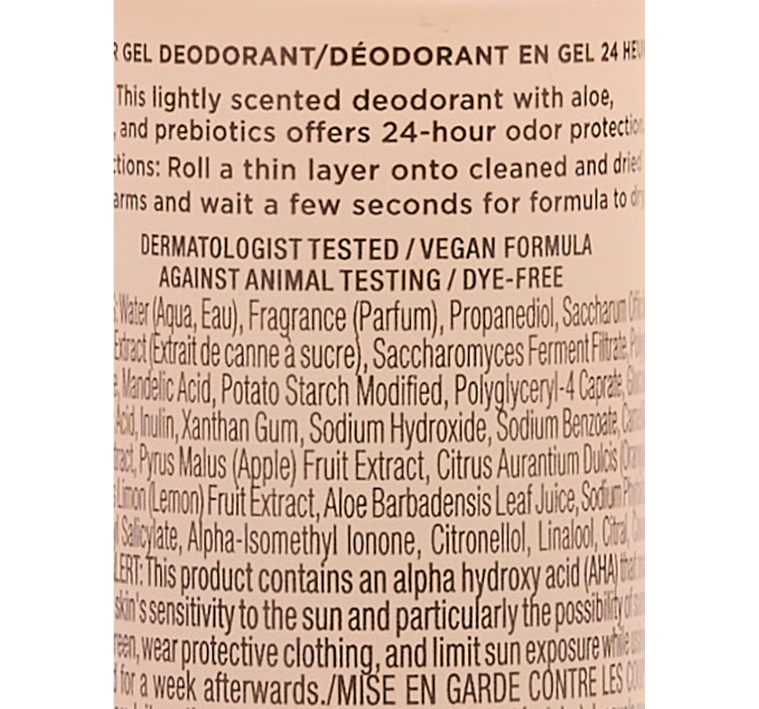 Дезодорант Deodorant Coconut milk & Rose CALM