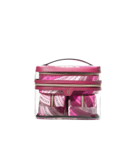 Набор косметичек Victoria's Secret 4-Piece Makeup Bag Wine