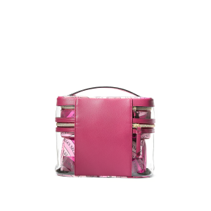 Набор косметичек Victoria's Secret 4-Piece Makeup Bag Wine