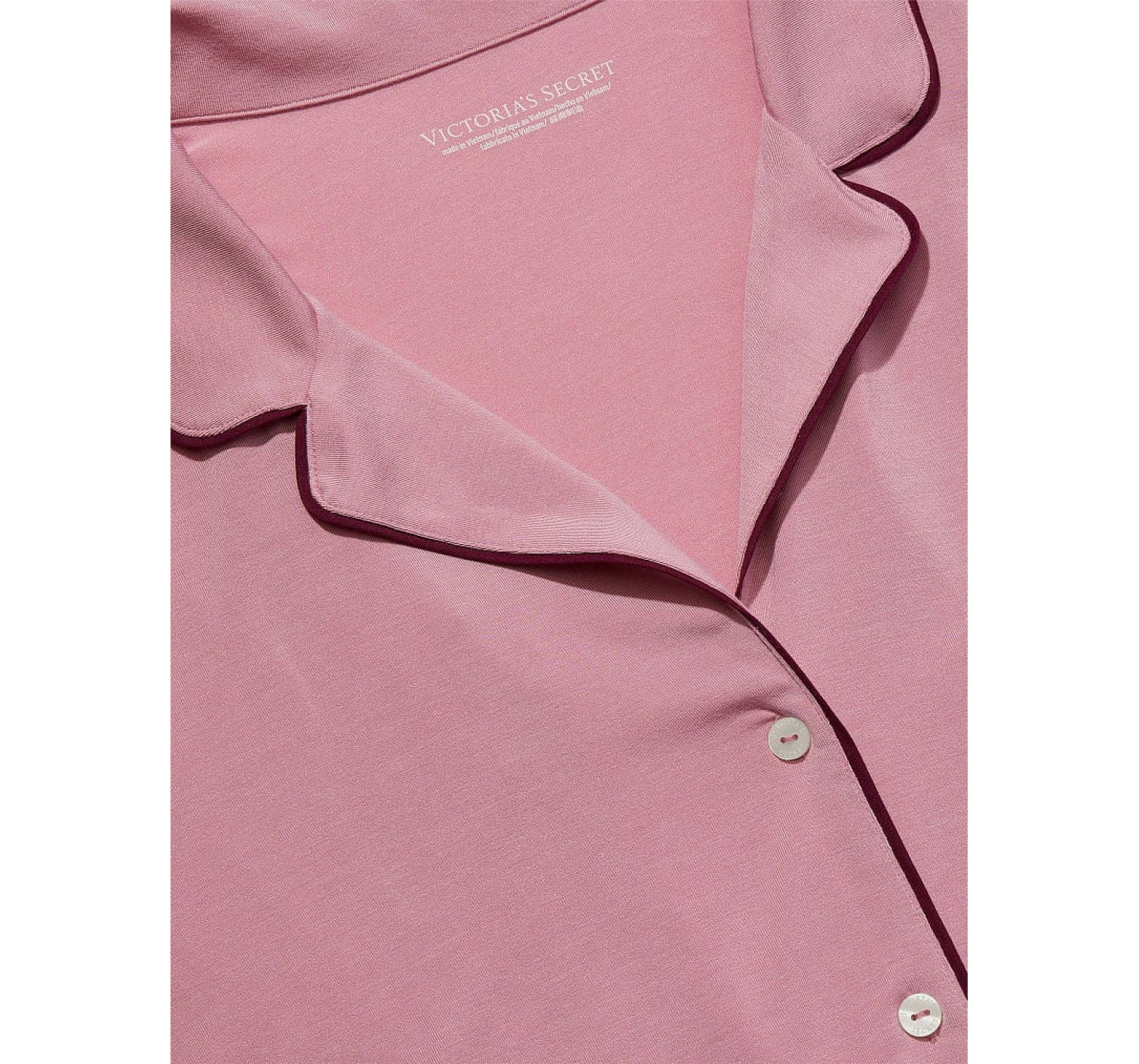 Піжама Modal Long Pajama Set Dusk Mauve