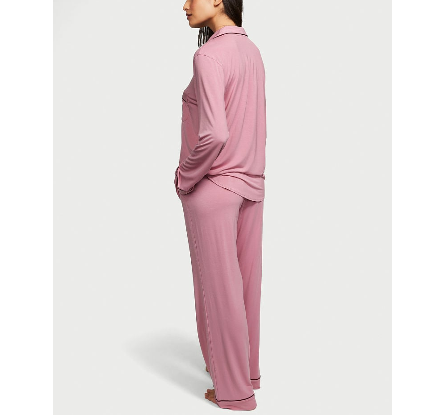 Піжама Modal Long Pajama Set Dusk Mauve