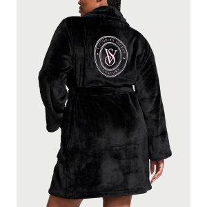 Халат Short Cozy Robe Black VS