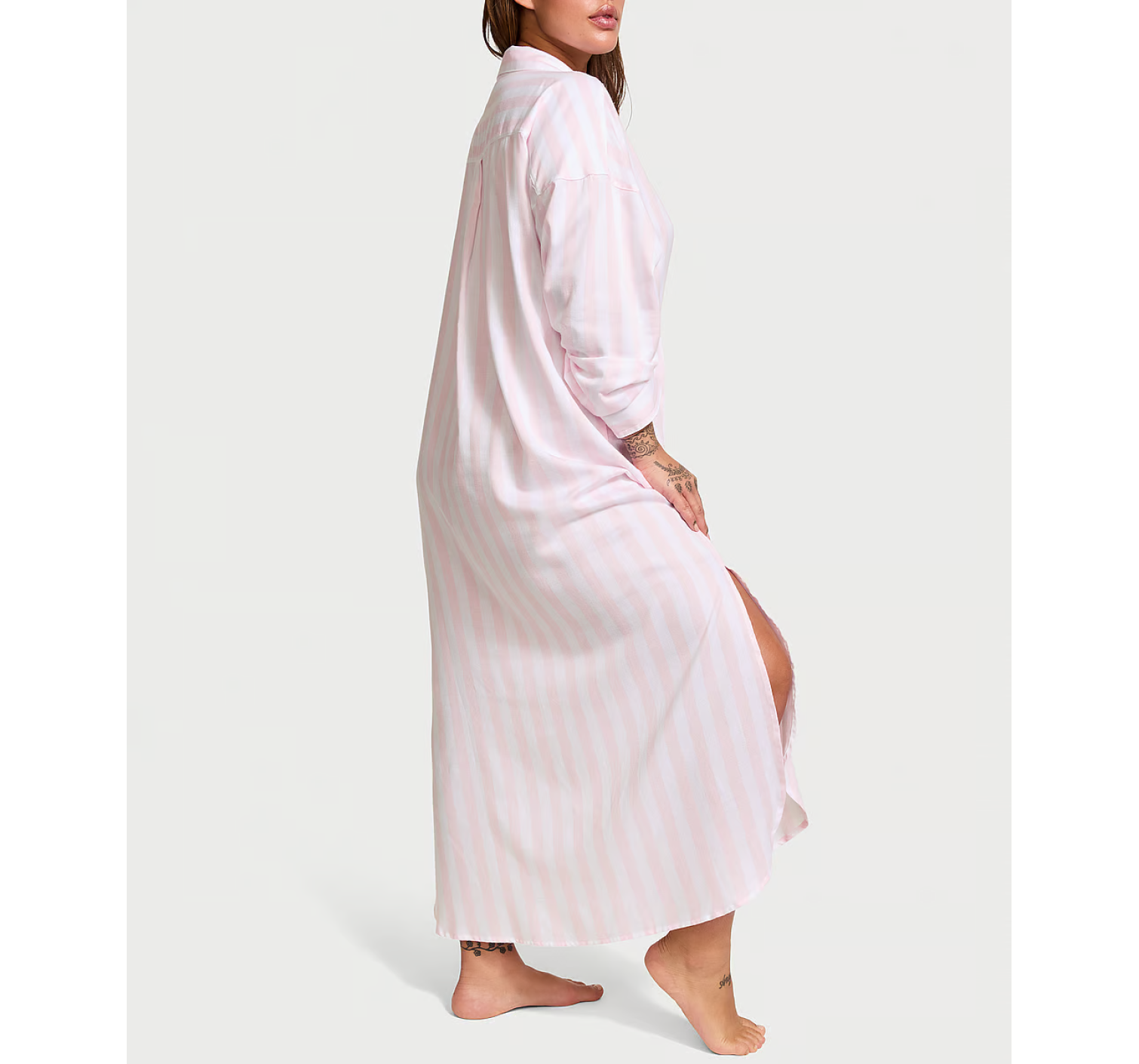 Ночная рубашка Modal-Cotton Sleep Tunic Pretty Blossom Stripes