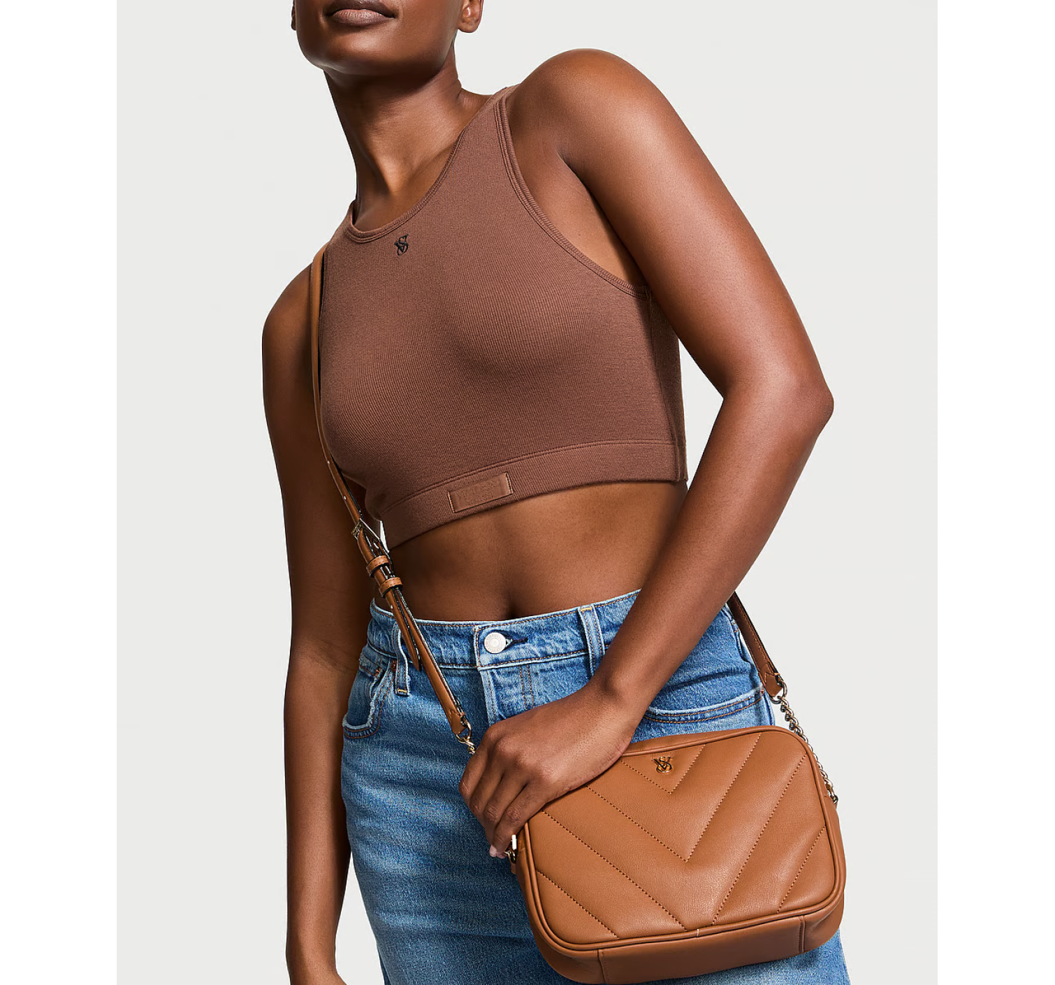 Сумка Crossbody Camera Bag Brown
