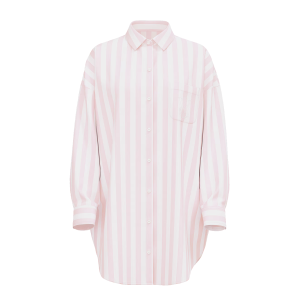 Нічна сорочка Modal-Cotton Sleepshirt Pretty Blossom Stripes