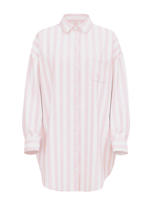 Ночная рубашка Modal-Cotton Sleepshirt Pretty Blossom Stripes