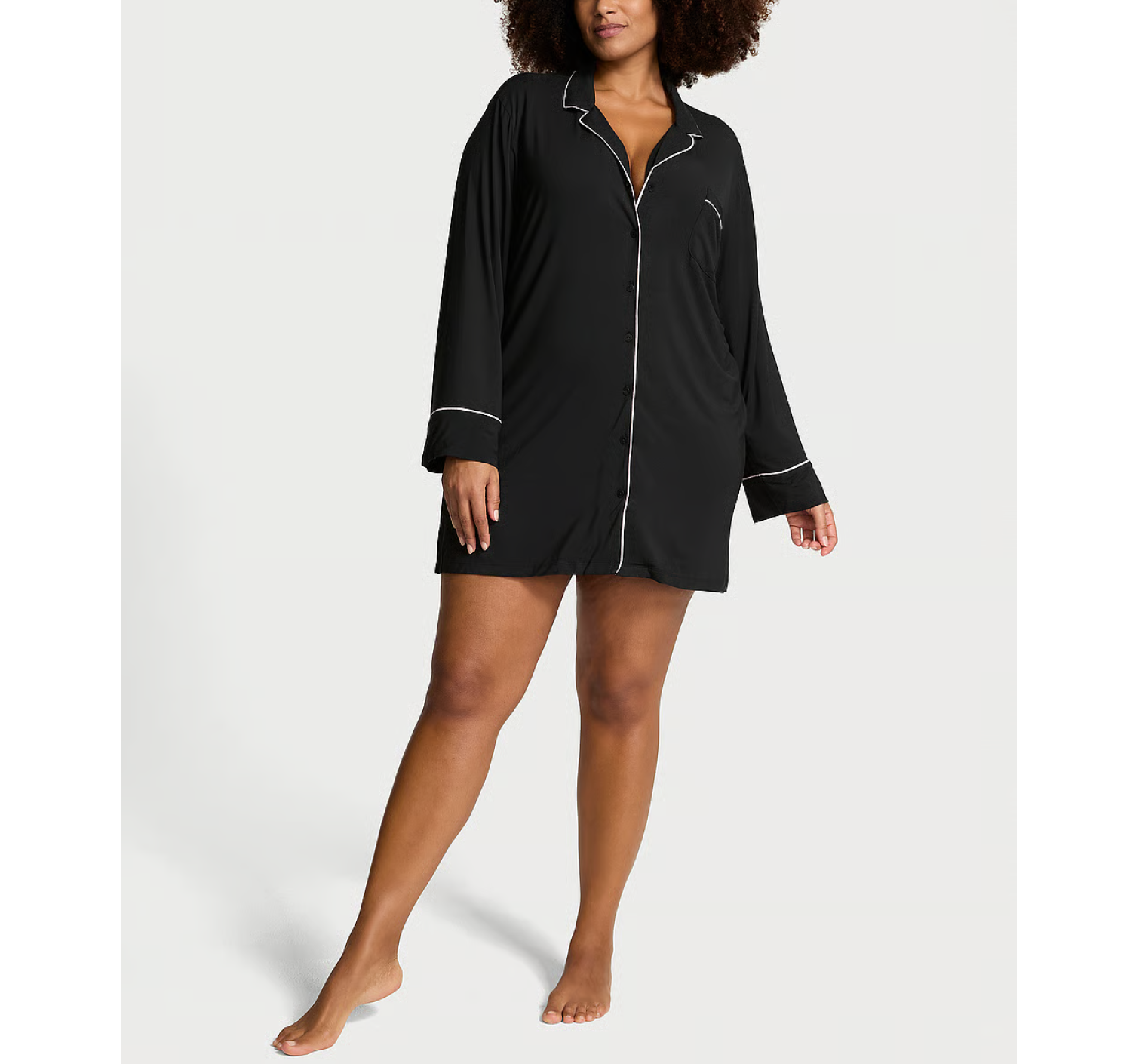 Сорочка для сну Modal Soft Sleepshirt Black