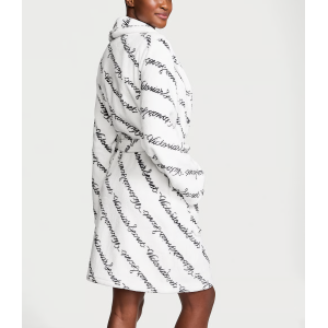 Плюшевий халат Short Cozy Robe Print