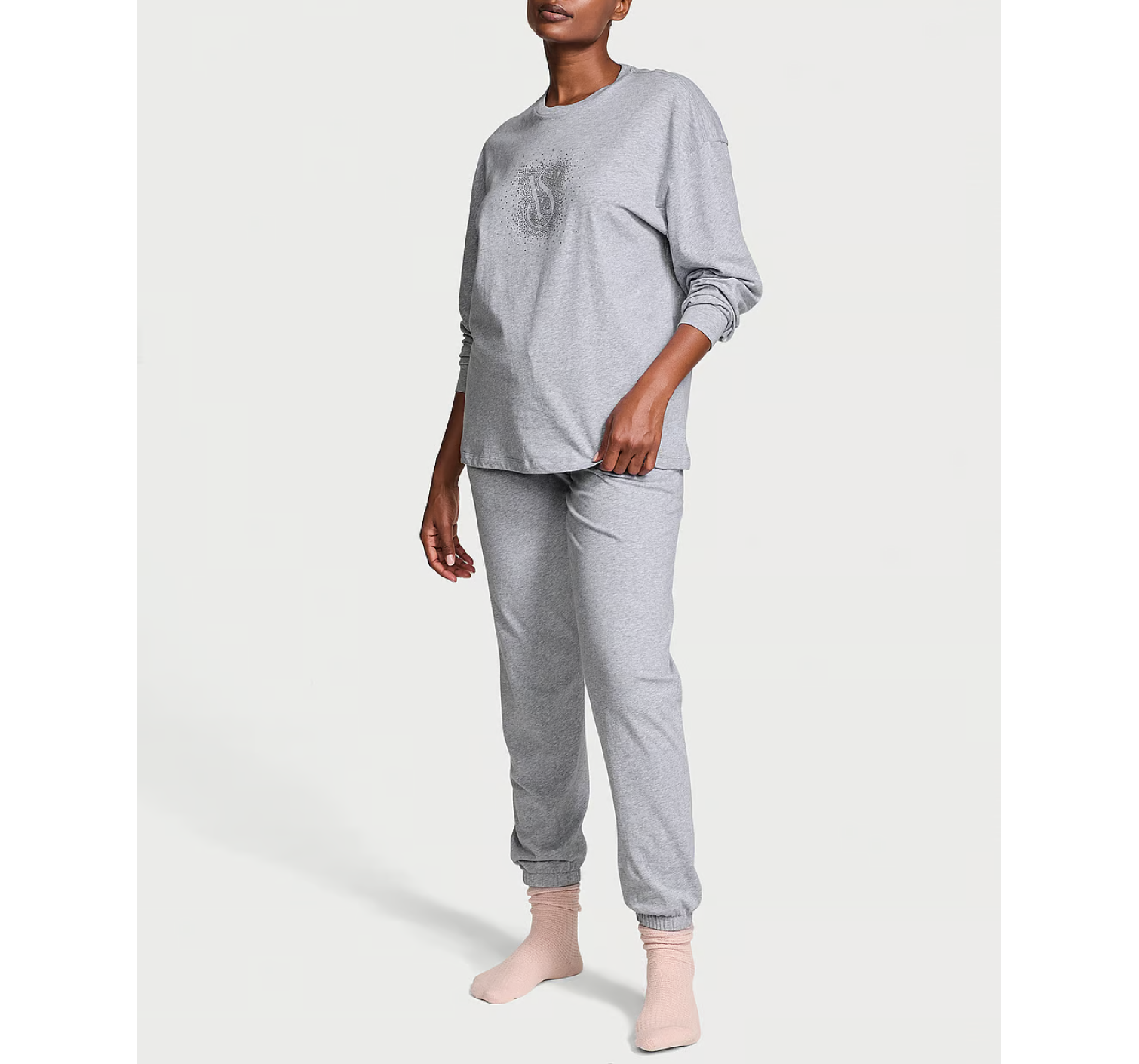 Пижама Cotton Long Pajama Set Print