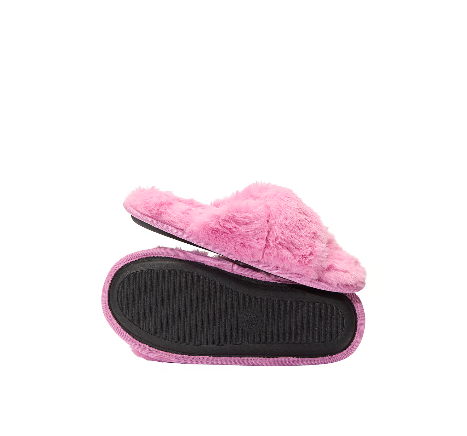 Домашні капці Faux Fur Slippers Pink