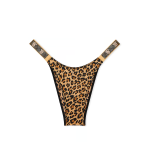 Трусики Shine Strap Brazilian Panty Leopard