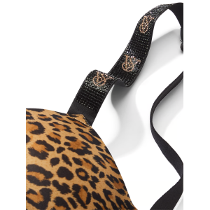 Бюстгальтер Bombshell Shine Strap Add-2-Cups Push-Up Bra Leopard