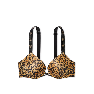 Бюстгальтер Bombshell Shine Strap Add-2-Cups Push-Up Bra Leopard