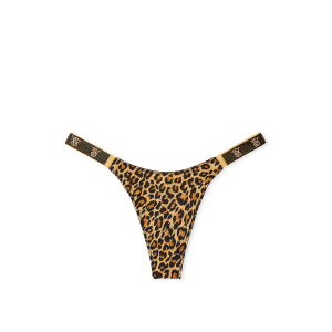 Трусики Shine Strap Thong Panty Leopard