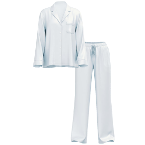 Піжама Satin Long Pajama Set Ballad Blue