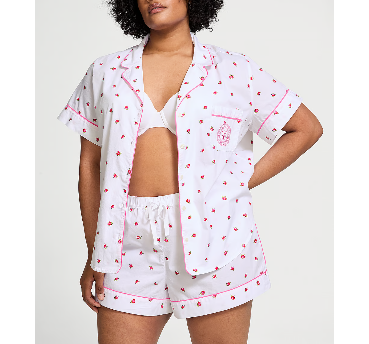Піжама Cotton Short Pajama Set Floral