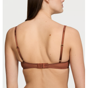 Комплект білизни Logo Embroidery Lightly Lined Balconette Bra Set Clay
