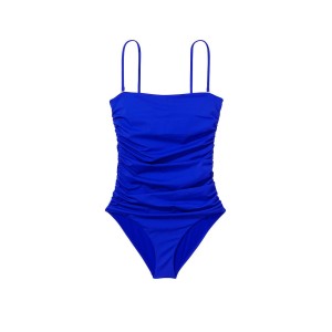 Купальник Victoria's Secret Ruched One-Piece Swimsuit Blue