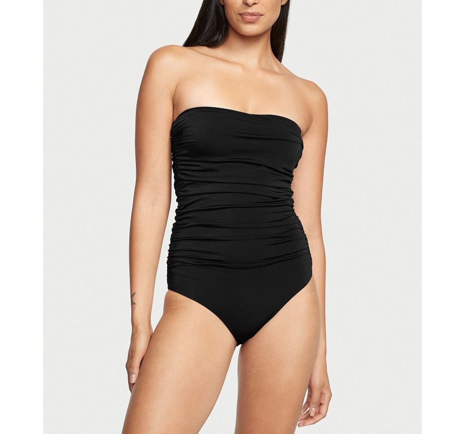 Купальник Victoria's Secret Ruched One-Piece Swimsuit Black