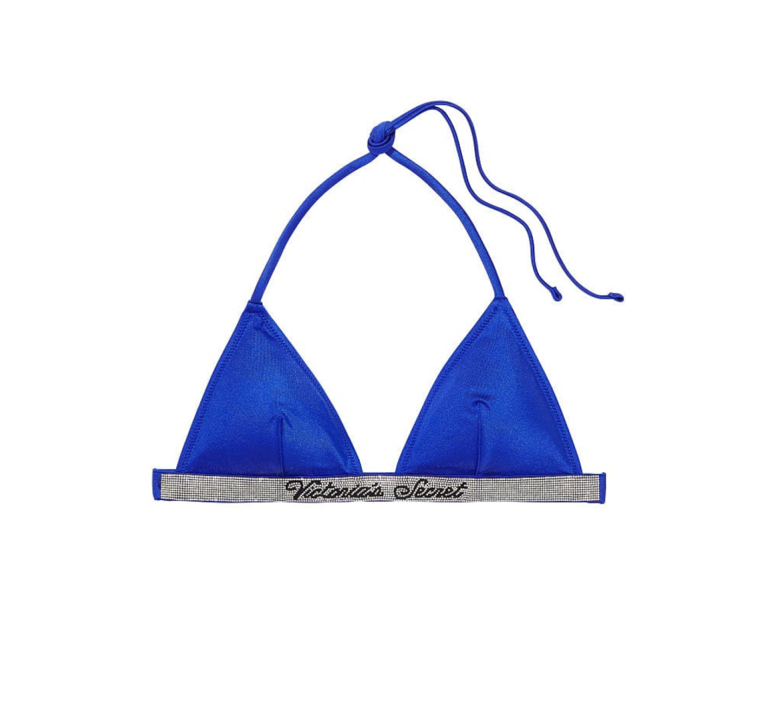 Купальник Shine Strap Triangle Bikini Set Blue Oar