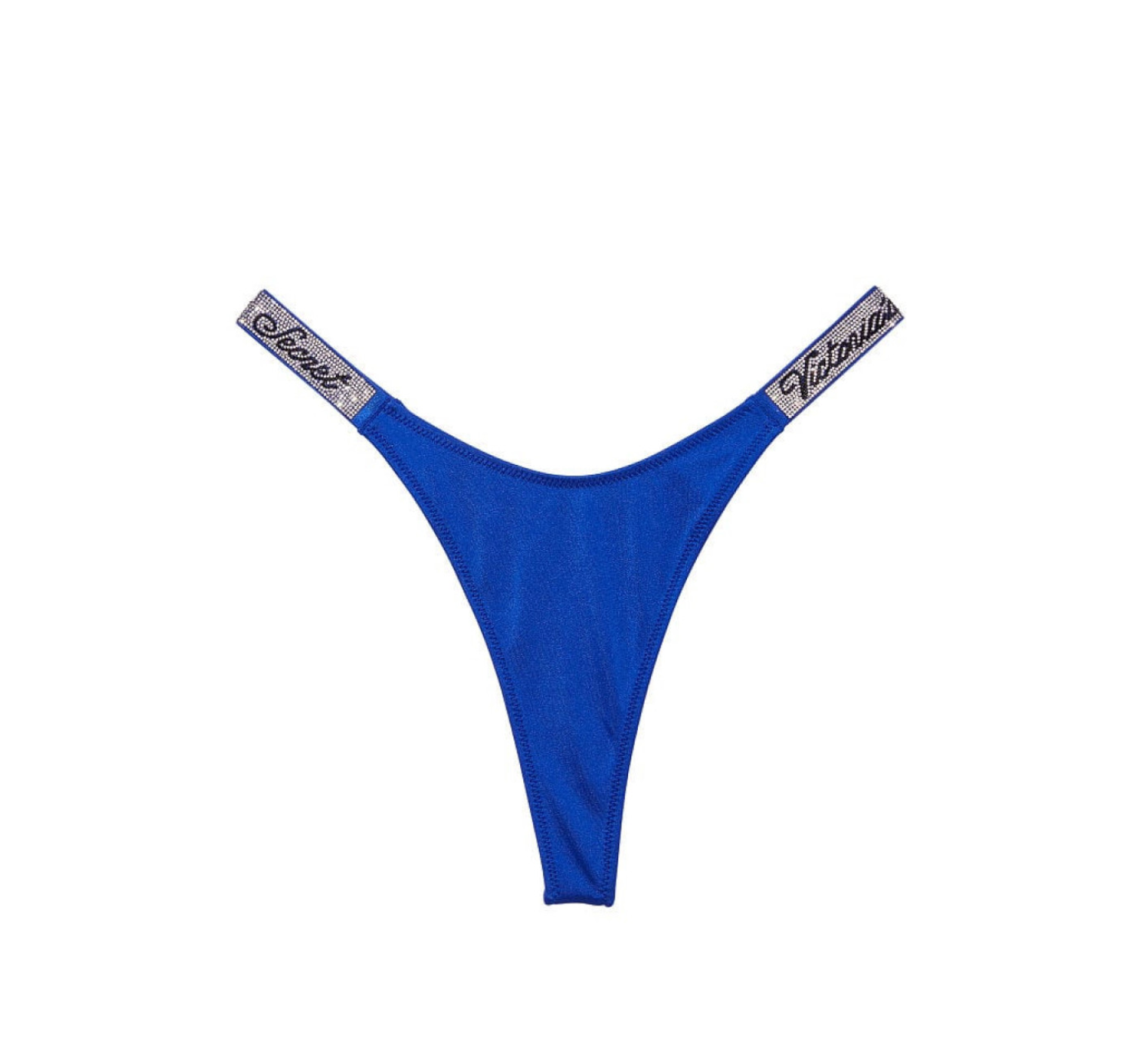 Купальник Shine Strap Triangle Bikini Set Blue Oar