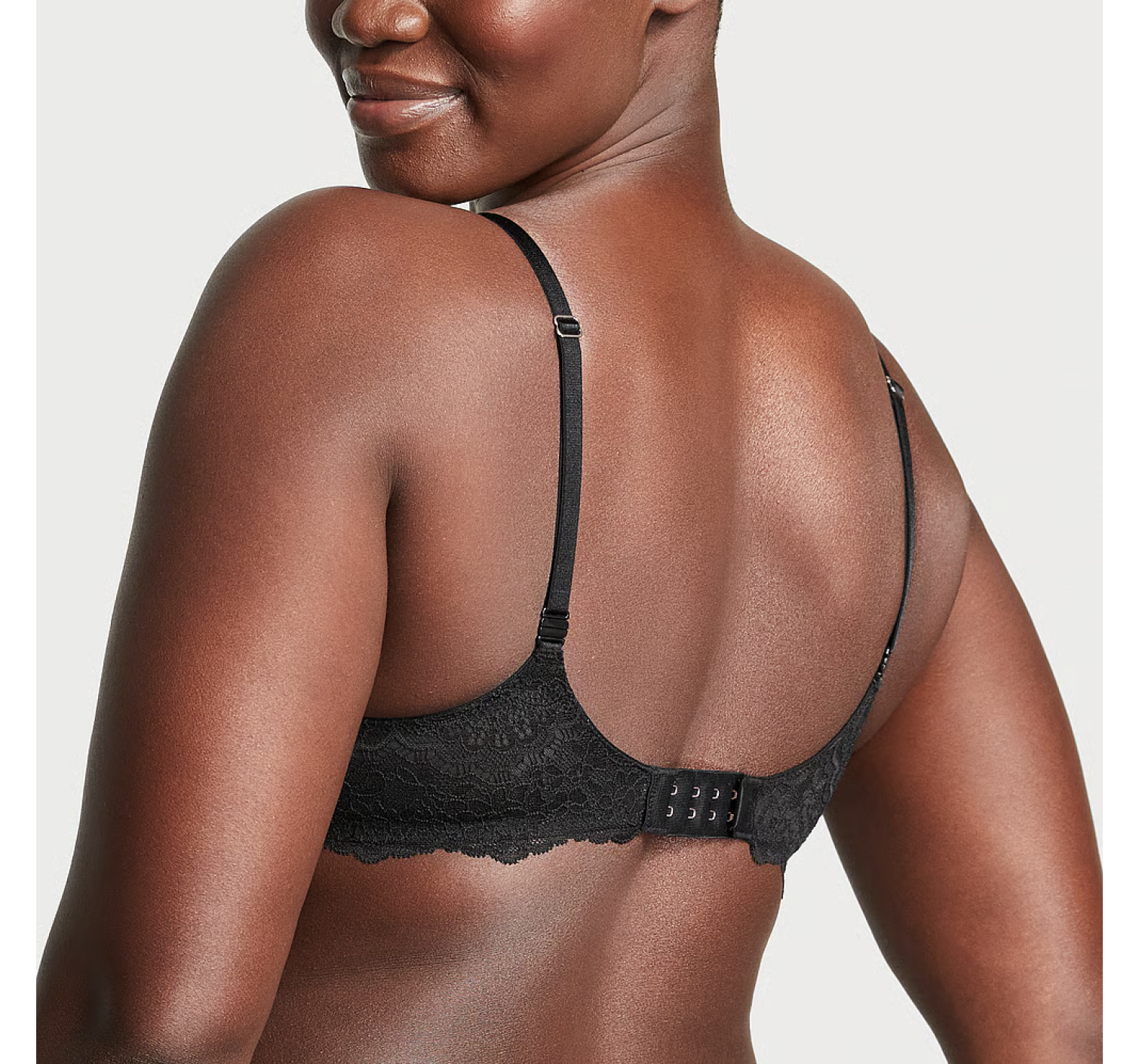 Бюст Wicked Unlined Smooth & Lace Balconette Bra Black