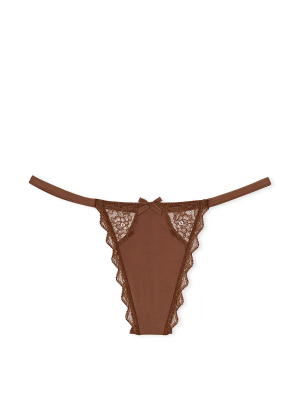 Трусики Dream Angels V-string Panty Ganache