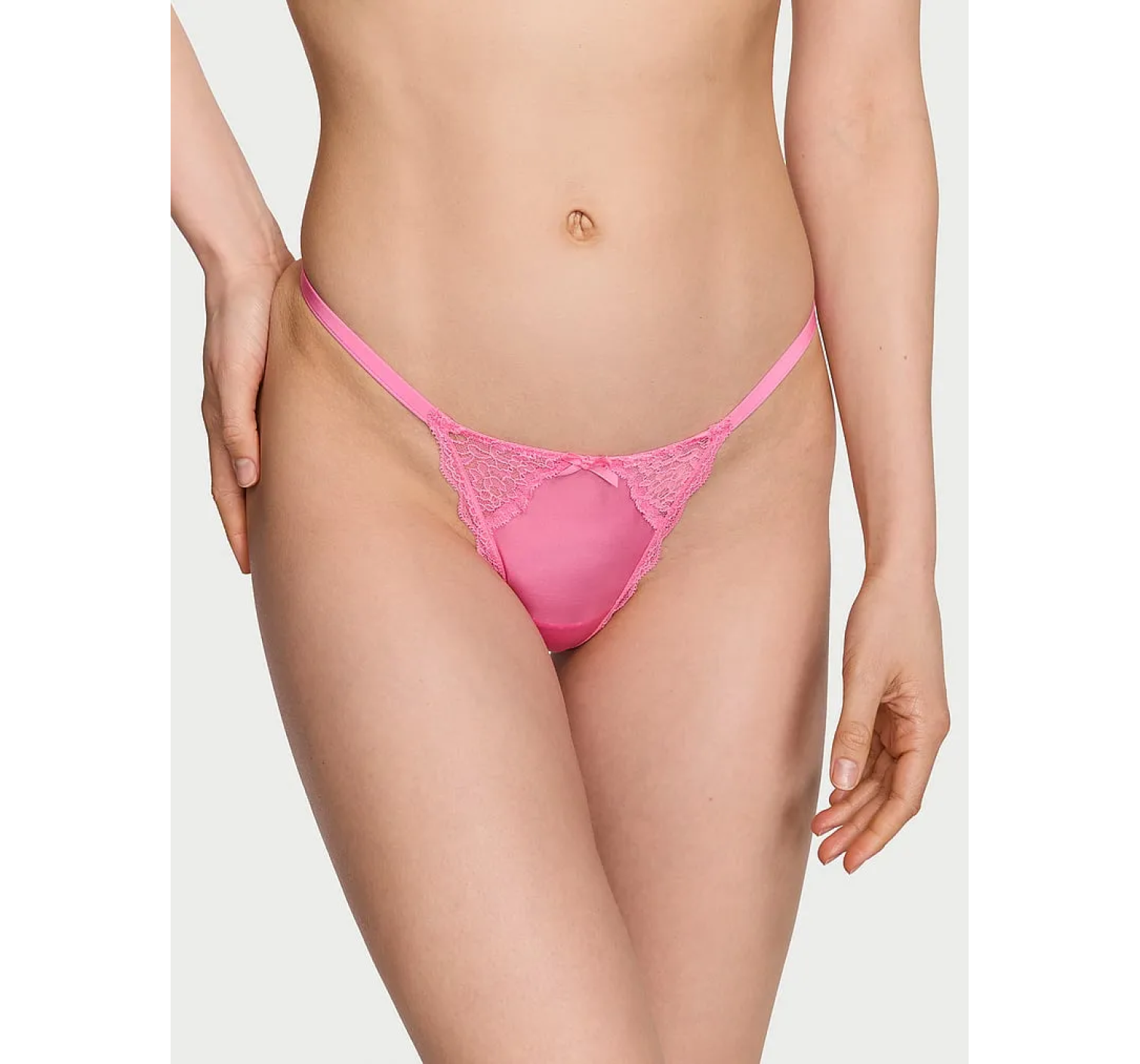 Трусики Dream Angels V-string Panty Pink