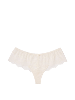 Трусики Dream Angels Lace Hipster Thong Panty White