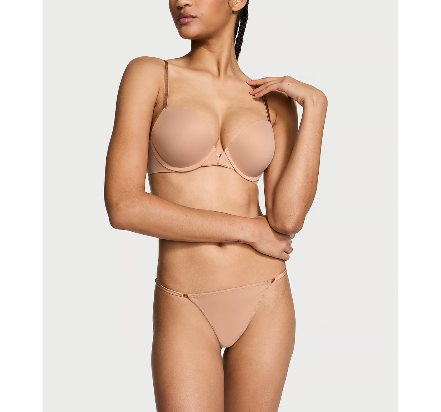 Трусики Smooth Adjustable Thong Panty Praline