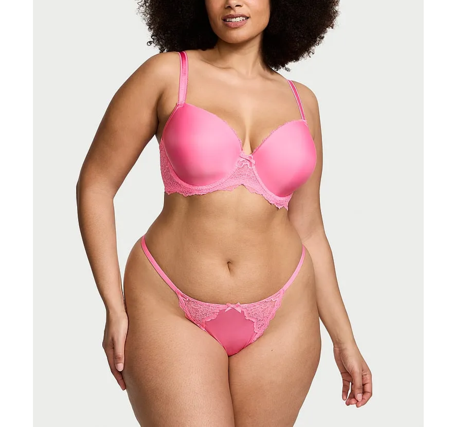 Трусики Dream Angels V-string Panty Pink