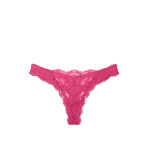 Трусики Dream Angels Lace Thong Panty Luscious Rose