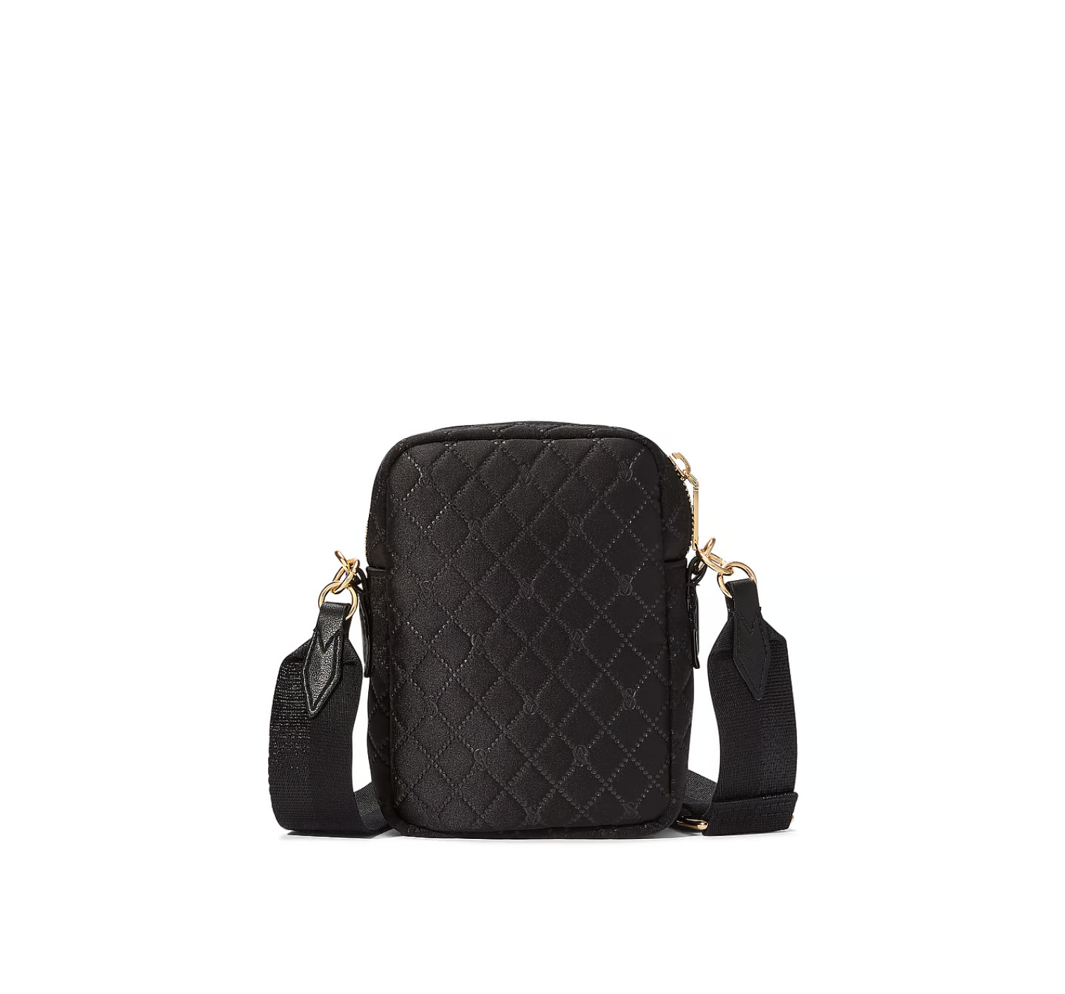 Сумка Phone Crossbody Bag Black Satin
