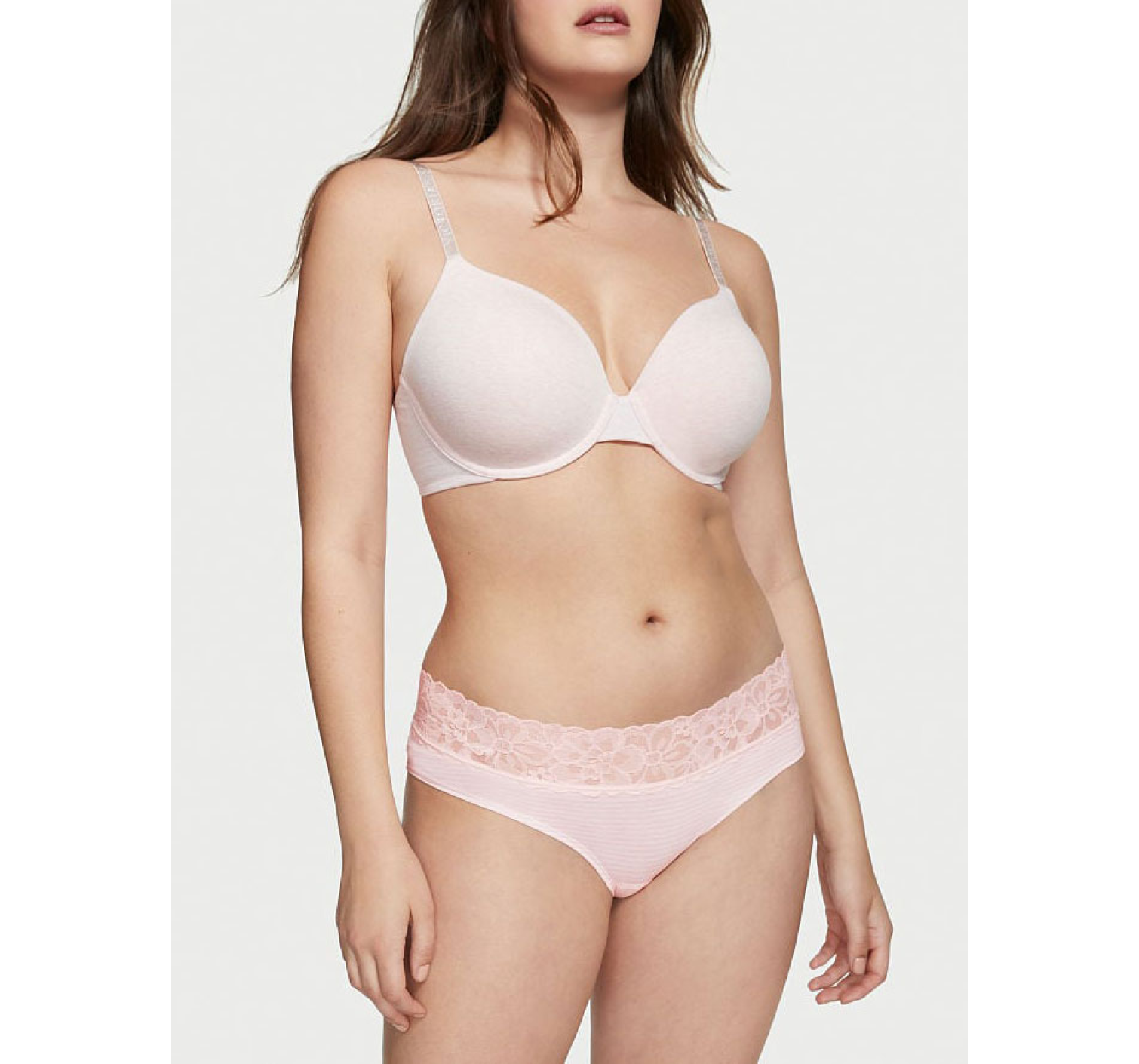 Трусики Lace Hiphugger Panty Pink