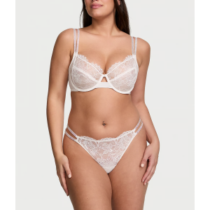 Комплект білизни The Fabulous by Victoria's Secret Double Shine Strap Full-Cup Bra Set White