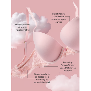 Комплект білизни Smooth Push-Up Bra Set Praline