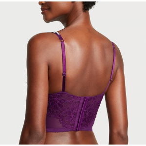 Комплект белья Double Shine Strap Push-Up Corset Top Set Grape Soda