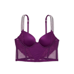 Бюстье Double Shine Strap Push-Up Corset Top Grape Soda