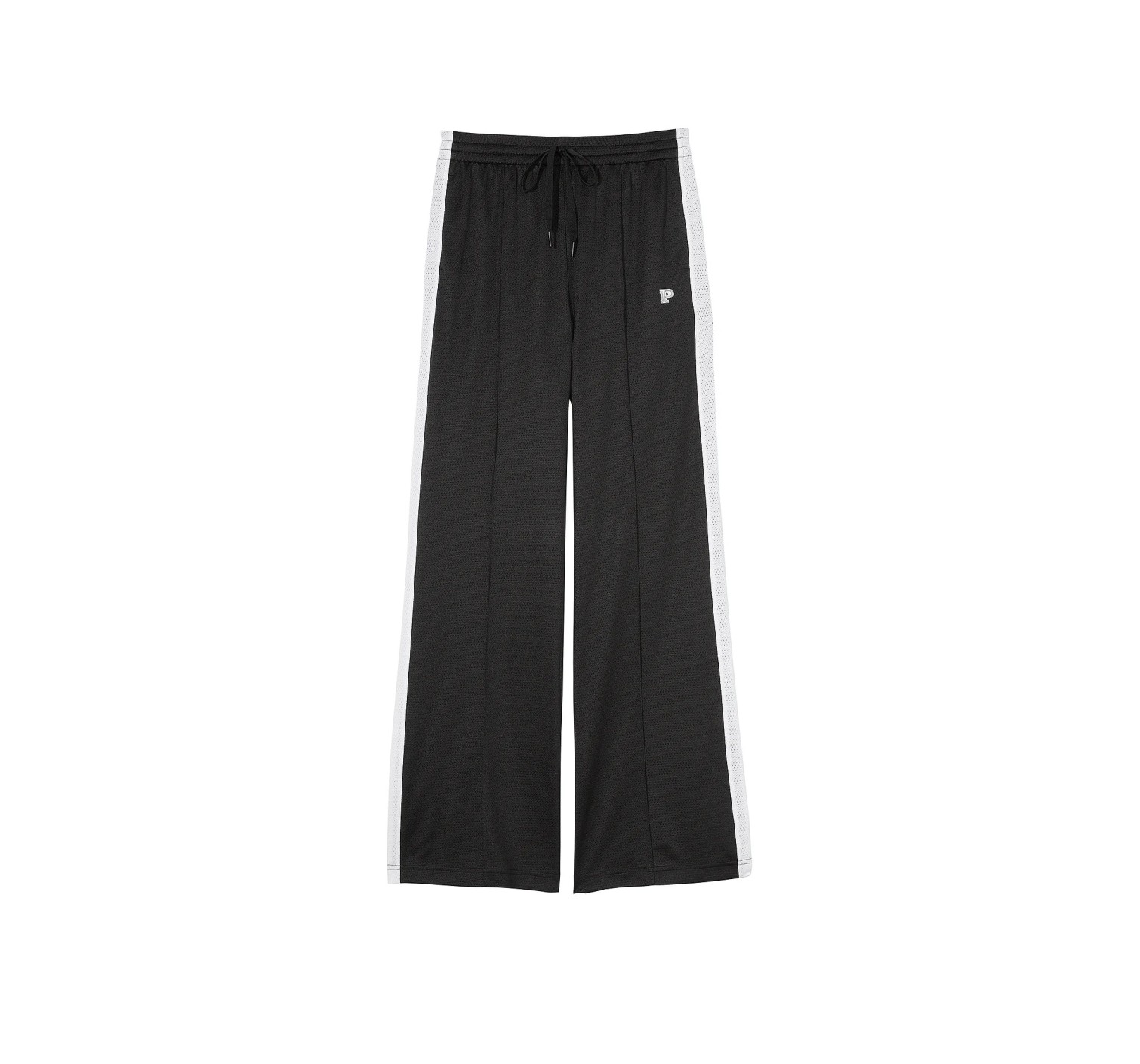 Спортивний костюм Mesh Tech Cropped Full-Zip Jacket Wide-leg Pants Deep Black