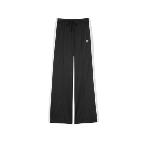 Спортивний костюм Mesh Tech Cropped Full-Zip Jacket Wide-leg Pants Deep Black